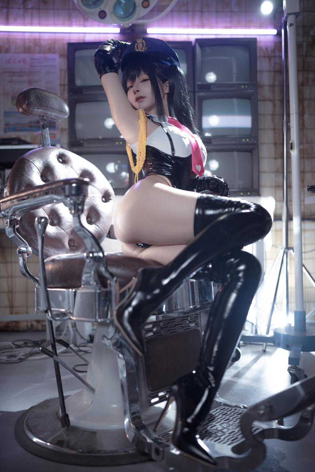 图片[4]-蠢沫沫 No.325 – 沙希女警 79P-COS世界
