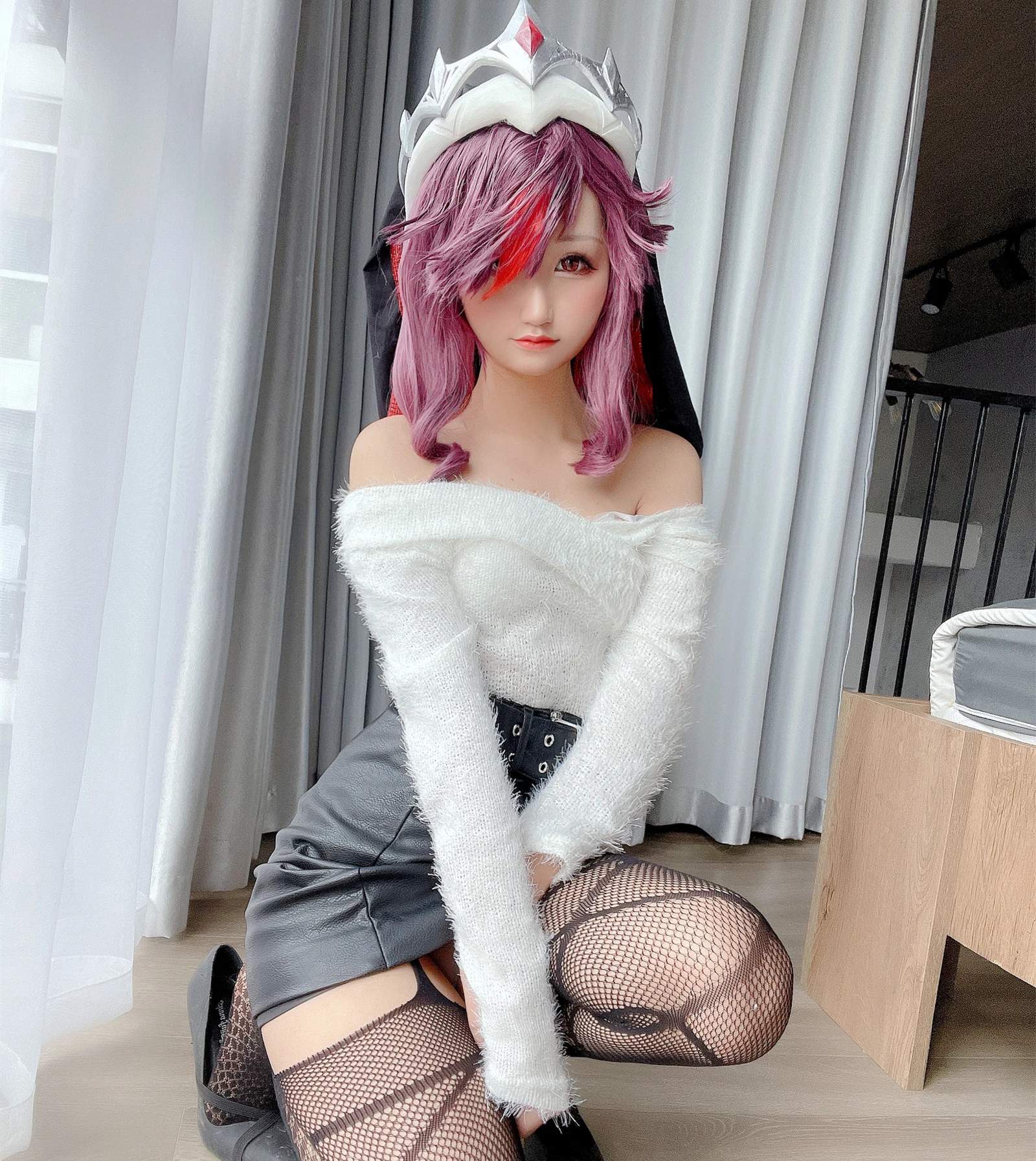 Cosplay KuukoW Kuuko 子 Pure Selfie Rosaria 2021-COS世界